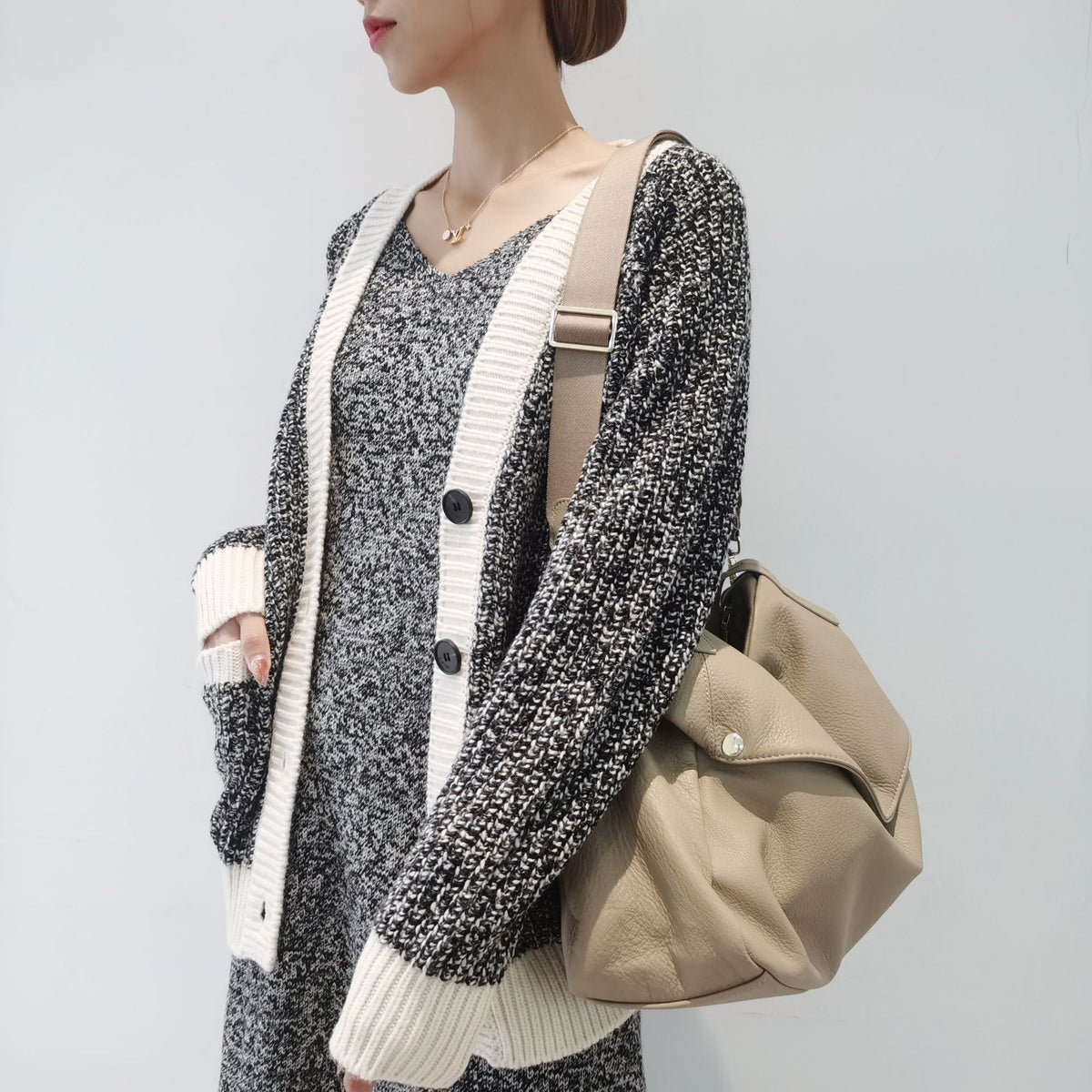 Women's Big Advanced Texture Large Capacity Commuter Women's Shoulder Bag