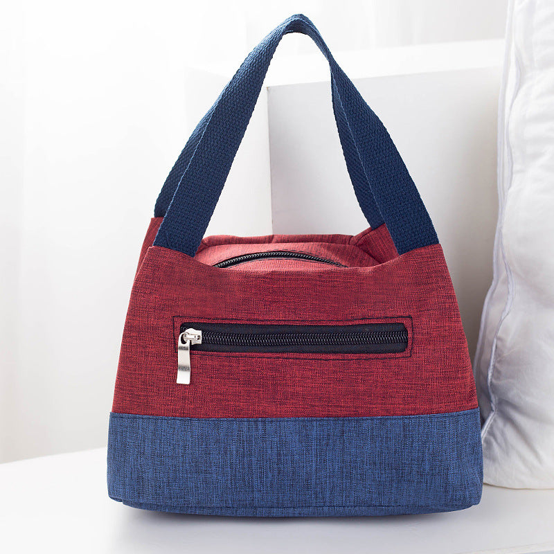 Women's Canvas Large Capacity Lunch Box Cloth Handbags