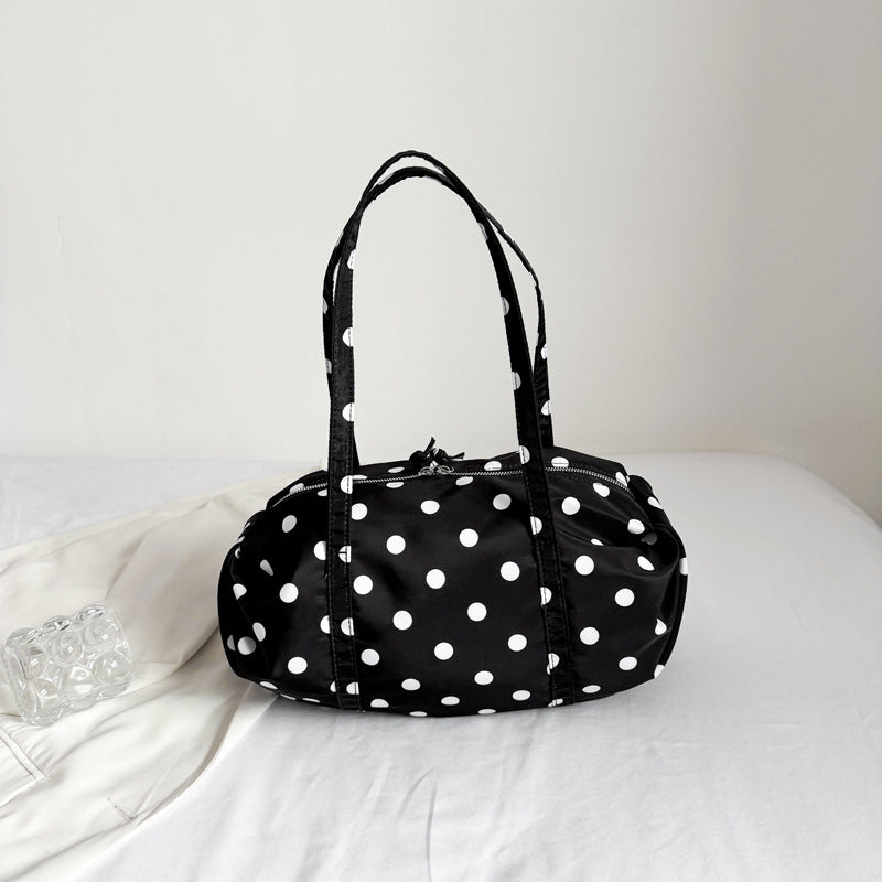 Dot Niche Texture Versatile Large Capacity Bags
