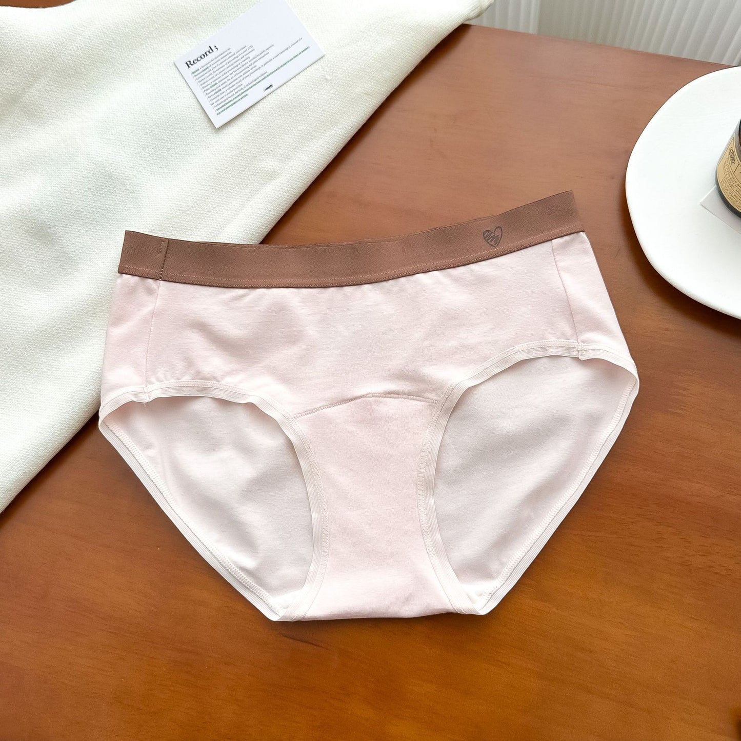 Women's Lengthened Crotch Purified Cotton Underwear Pure Panties
