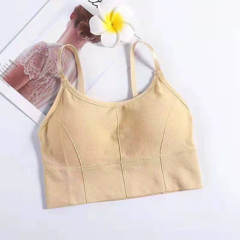 Large Back Beauty Underwear Wireless Seamless Tanks Camis