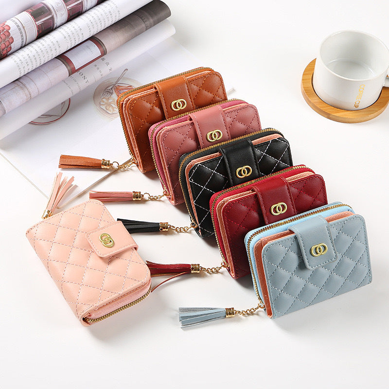 Women's Short High-grade Korean Simple Large Capacity Ladies Wallet