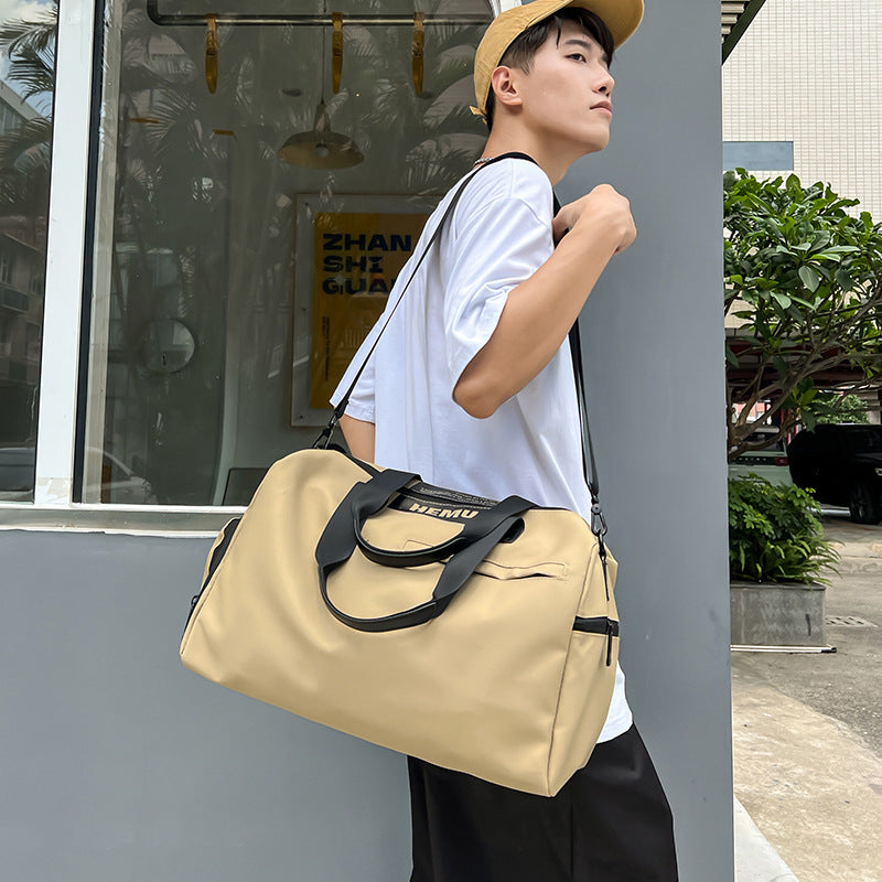 Women's & Men's & Fashion Short Street Large Capacity Travel Bags