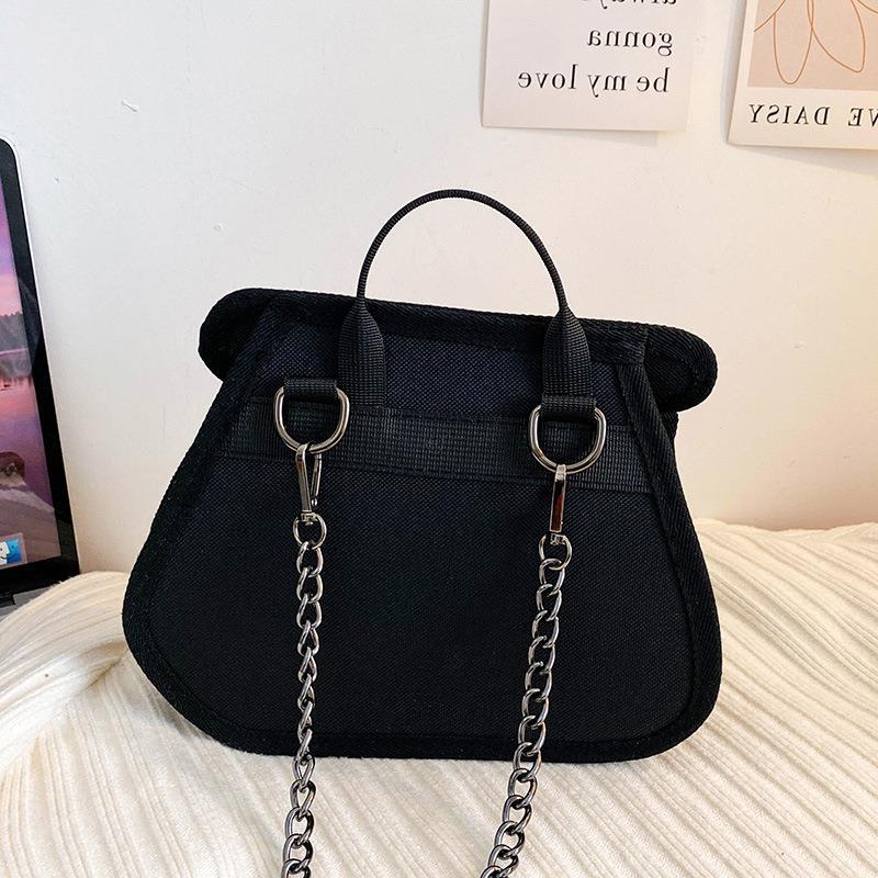 Women's Two-dimensional Fashion Chain Contrast Color Women's Shoulder Bag