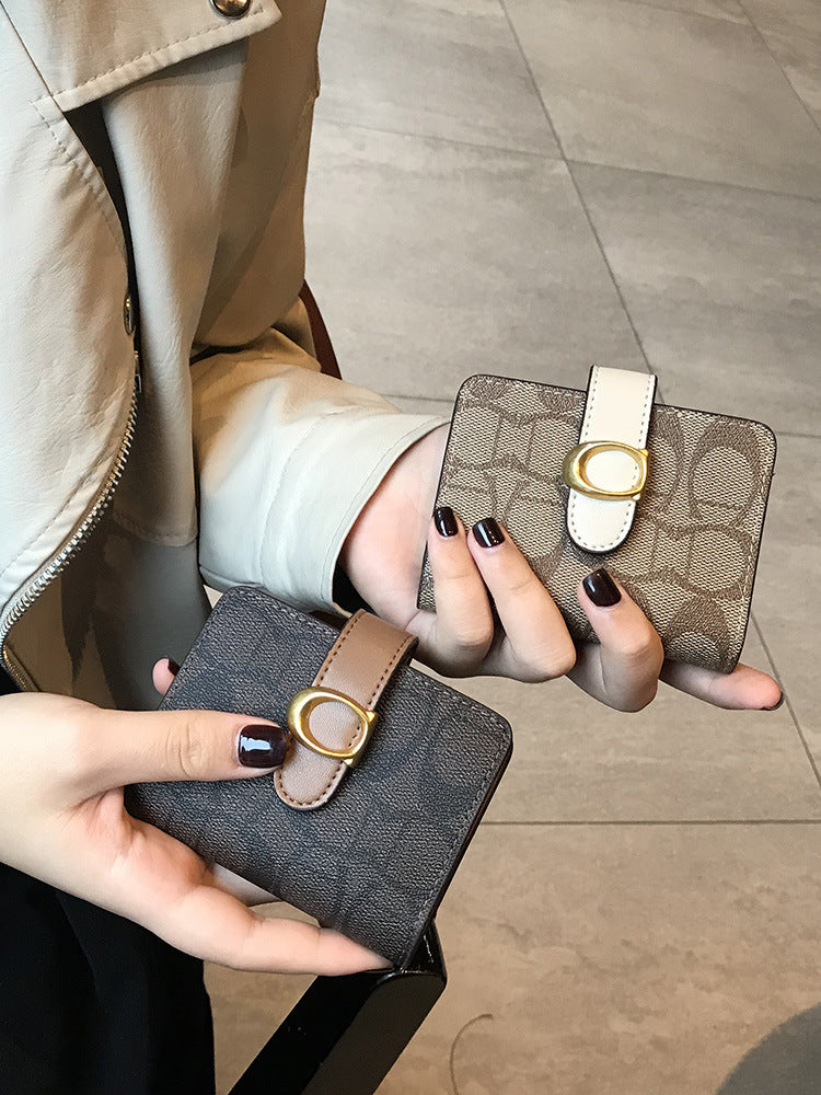 Women's Exquisite Large Capacity Multiple Slots High-grade Card Holder