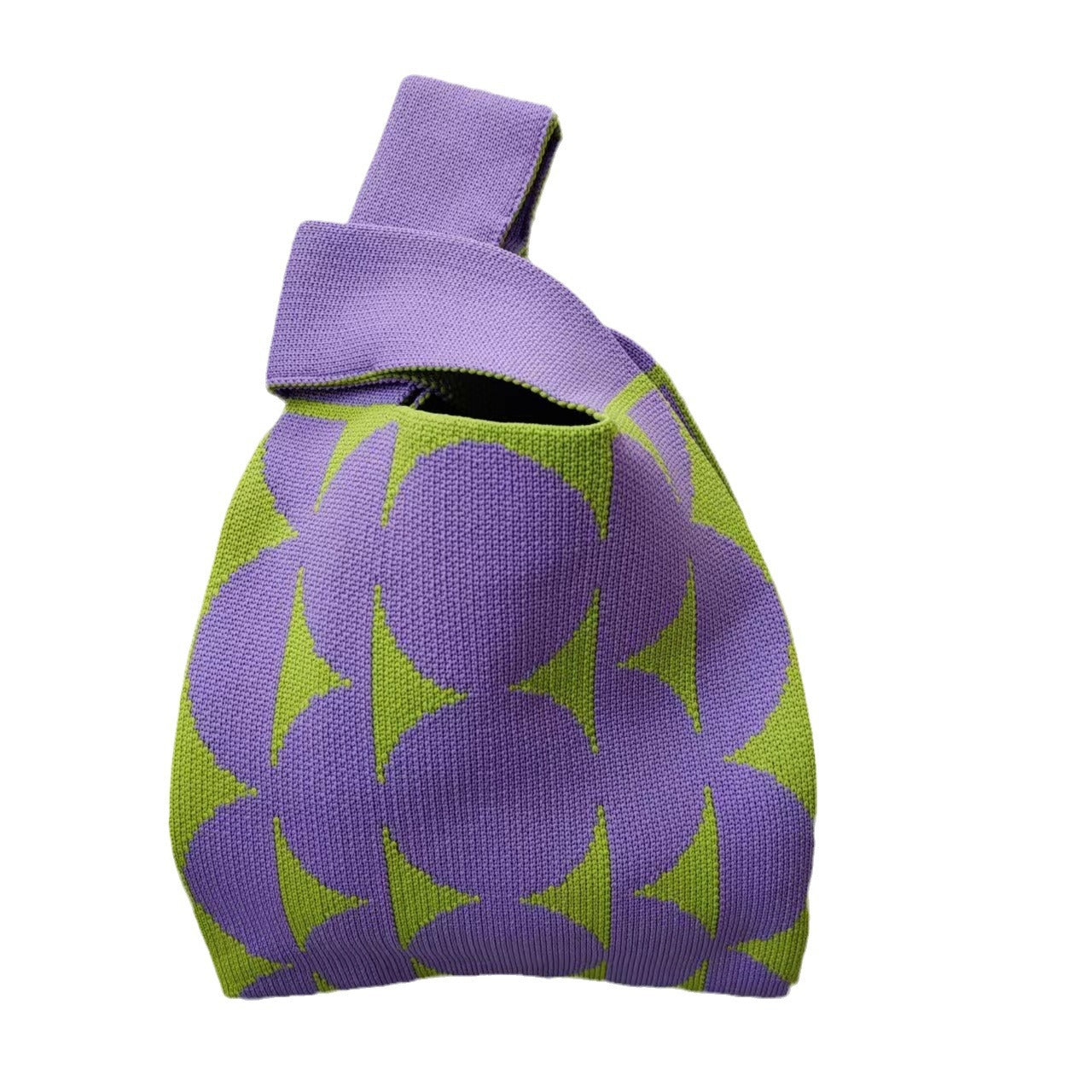 Knitted Korean Style Woolen Yarn Fashion Simple Handbags