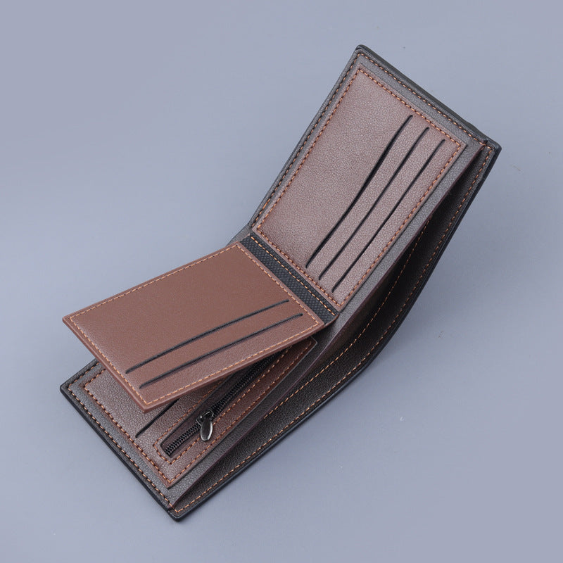 Slouchy Men's Short Integrated Multifunctional Business Men's Wallet