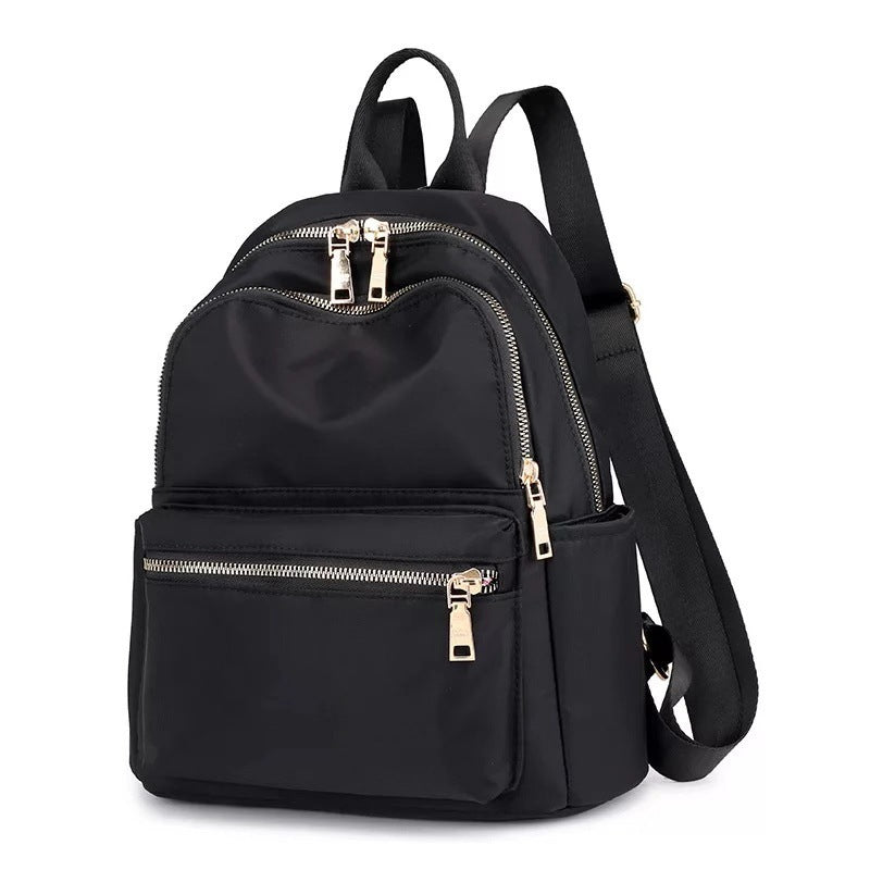 Korean High College Mori Fresh Contrast Backpacks