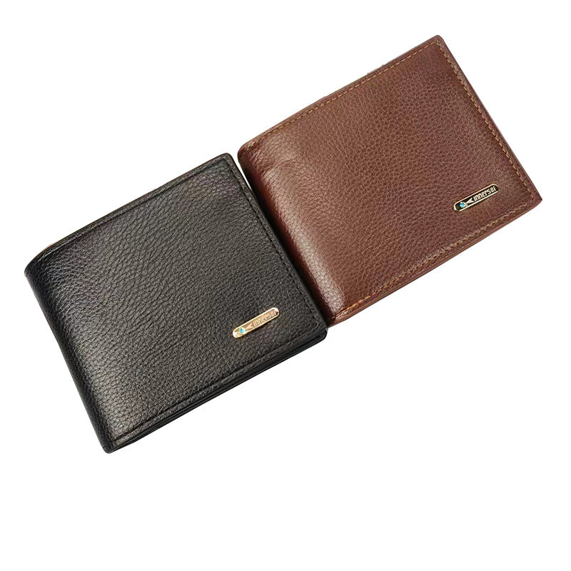 Men's Horizontal Short Simple Stylish Versatile Multiple Men's Wallets