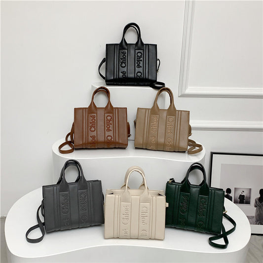 Women's Autumn Popular Letter Korean Fashion Shoulder Bags