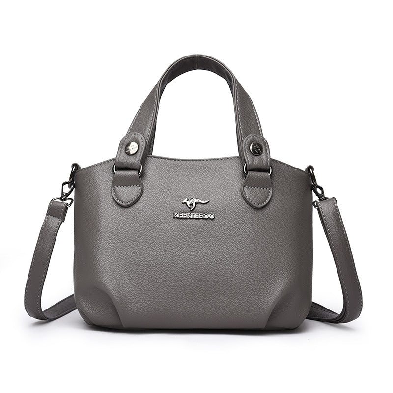 Fashion Slouchy Women's Soft Leather Pouch Bags