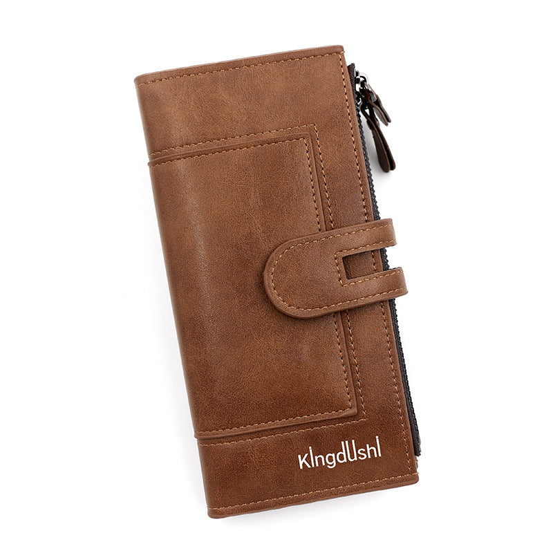 Women's Zipper Hasp Large Capacity Multiple Slots Pocket Ladies Wallet