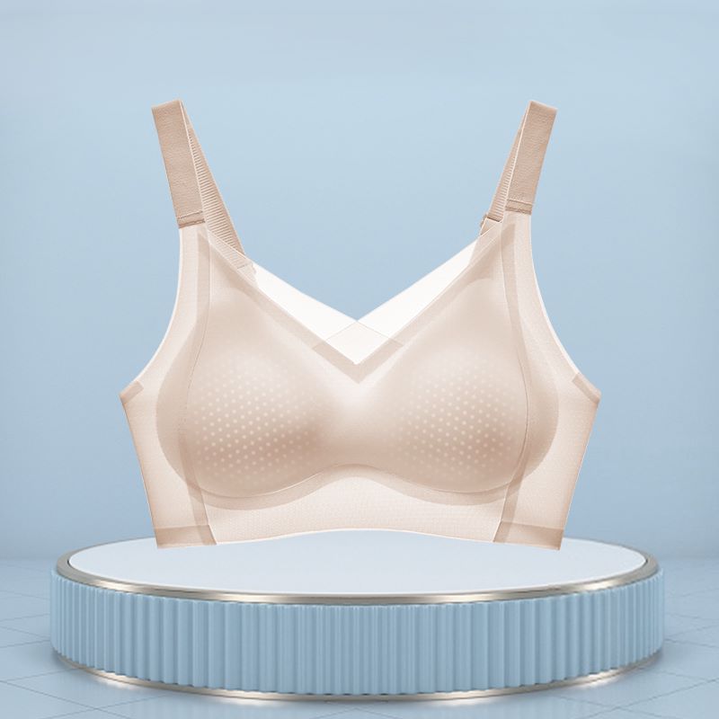 Women's Ice Skin Cool Feeling Lifting Thin Breathable Seamless Everyday Bras