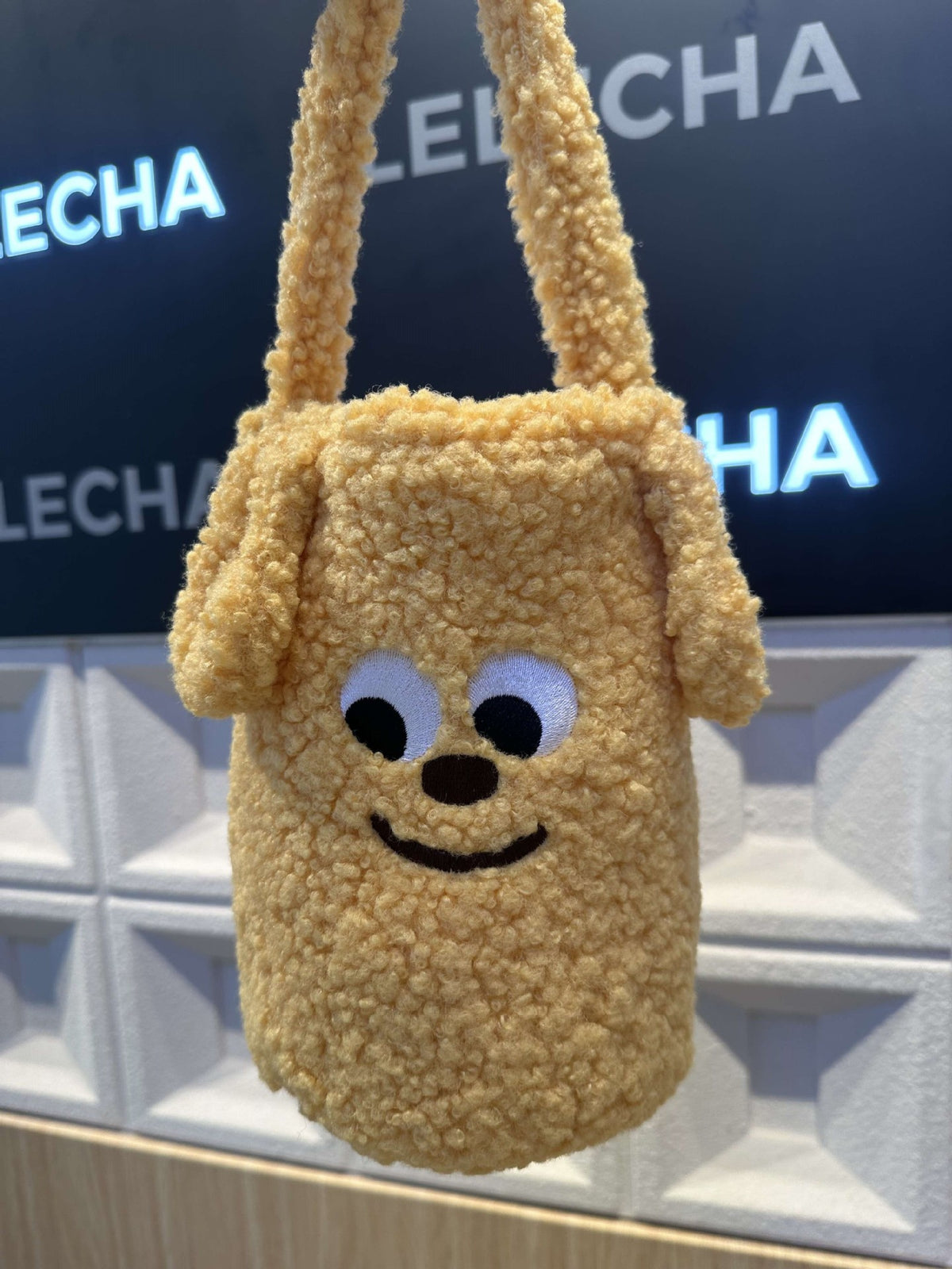 Fashion Women's Plush Dog Mobile Popular Women's Shoulder Bag