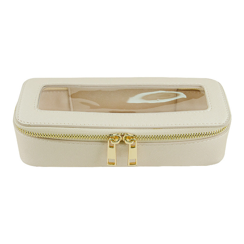 High Sense Jewelry Brush Storage Exquisite Beauty Hand-held Portable Makeup Bag