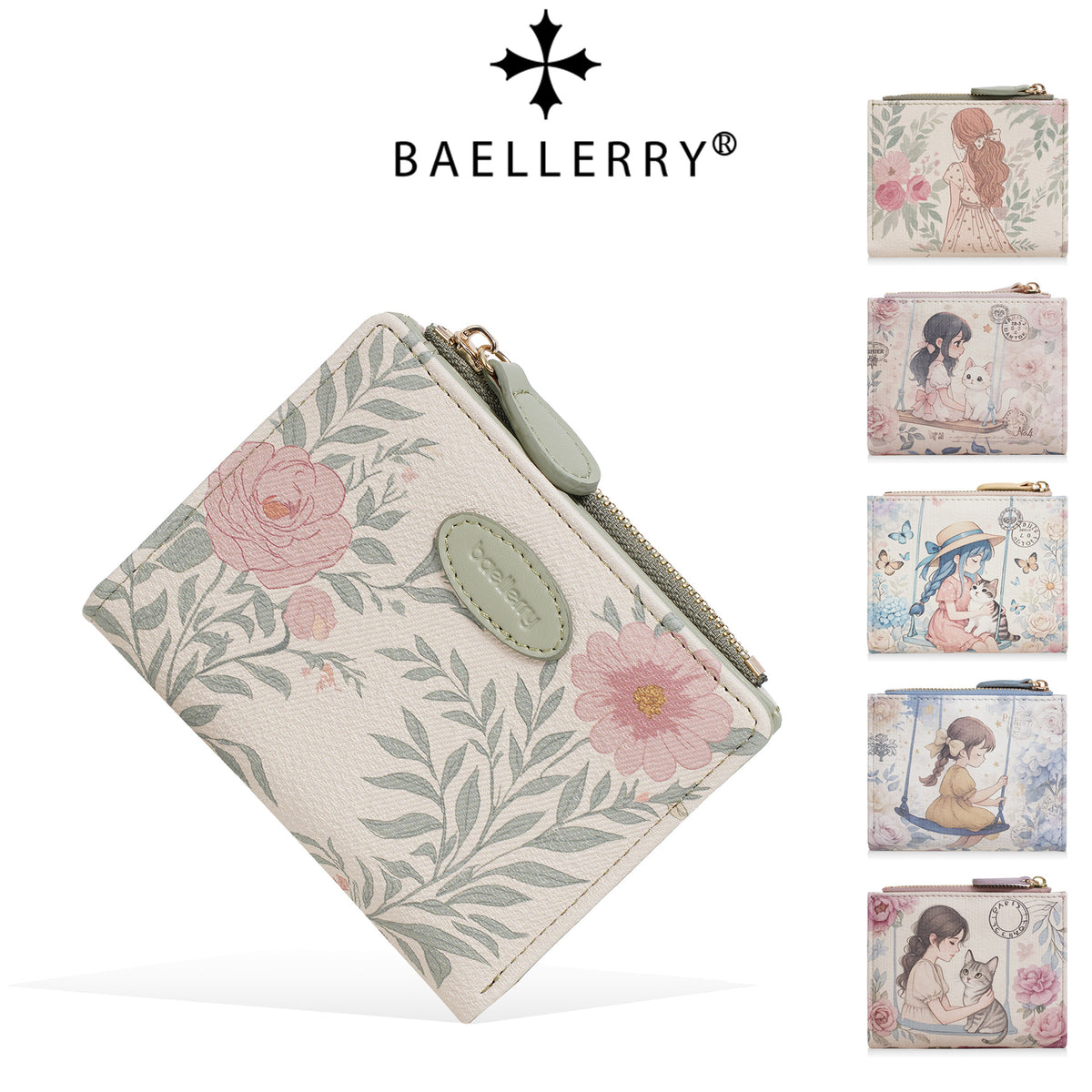 Women's Short High-grade Cartoon Cute Thin Ladies Wallet