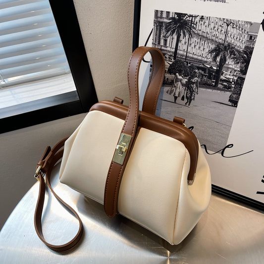 Women's Color Trendy Fashion Vintage High-grade Western Shoulder Bags