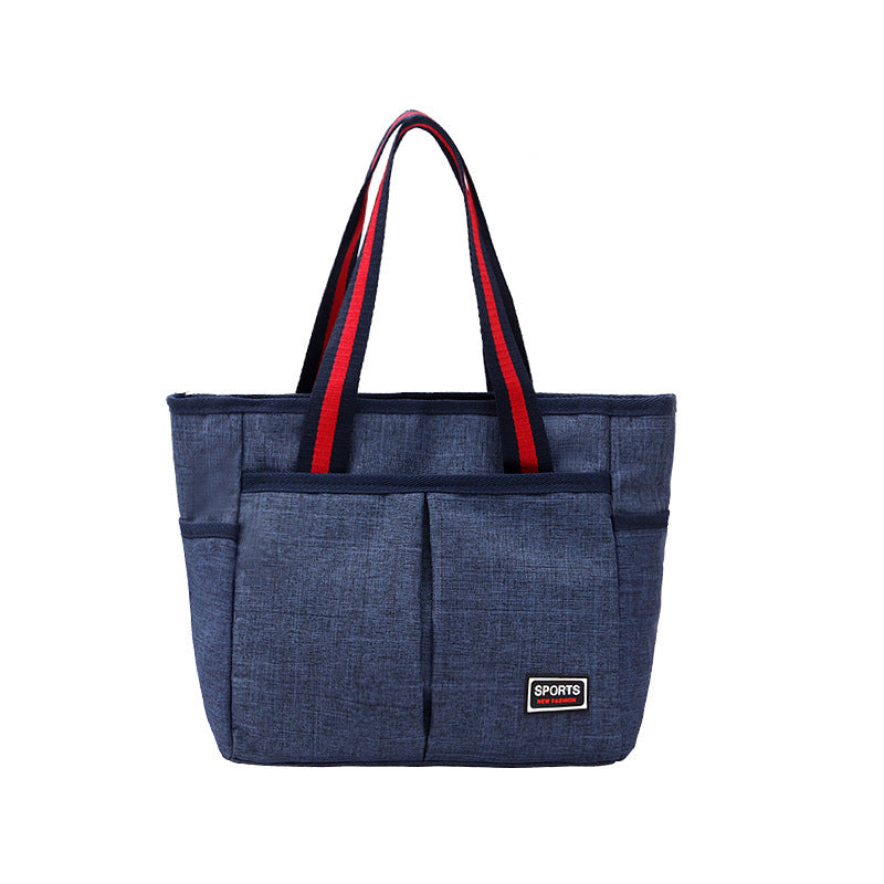 Women's Canvas Mummy Shopping Change Large Capacity Handbags