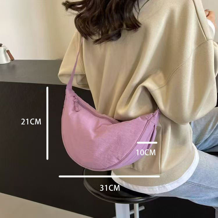 Large Capacity Dumpling Fashion Simple Trend Shoulder Bags