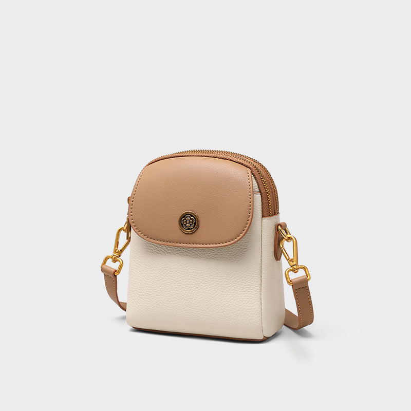 Women's For Leather Autumn Advanced Texture Women's Messenger Bag