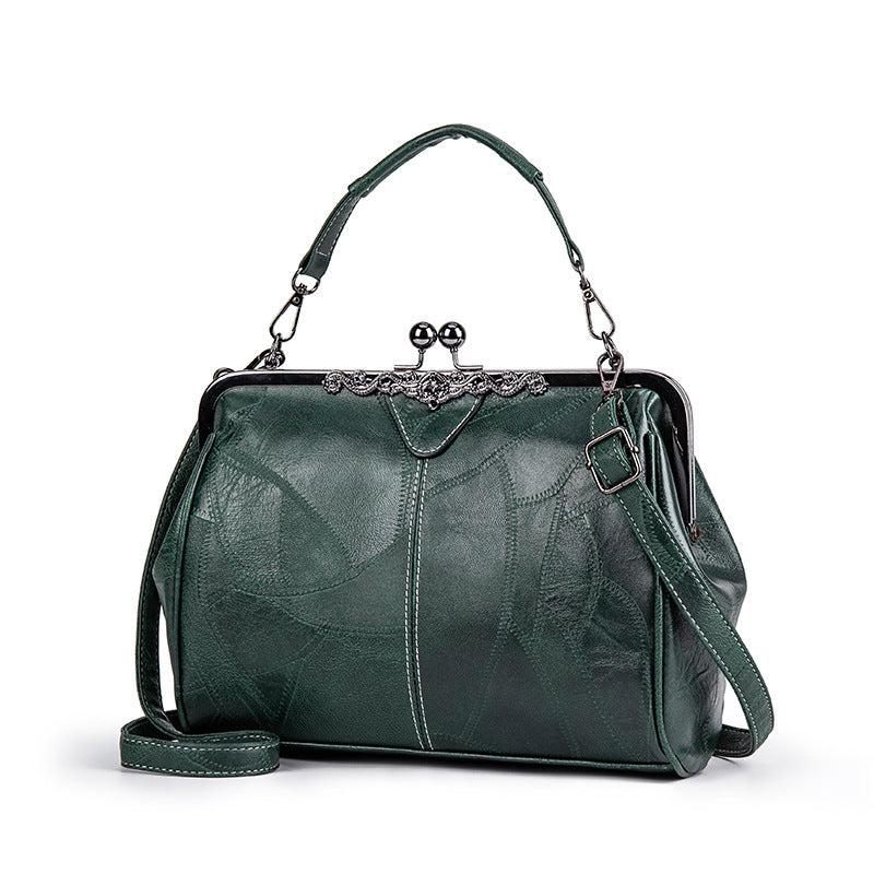 Women's Popular Fashion Retro Spanish Clip Shoulder Bags
