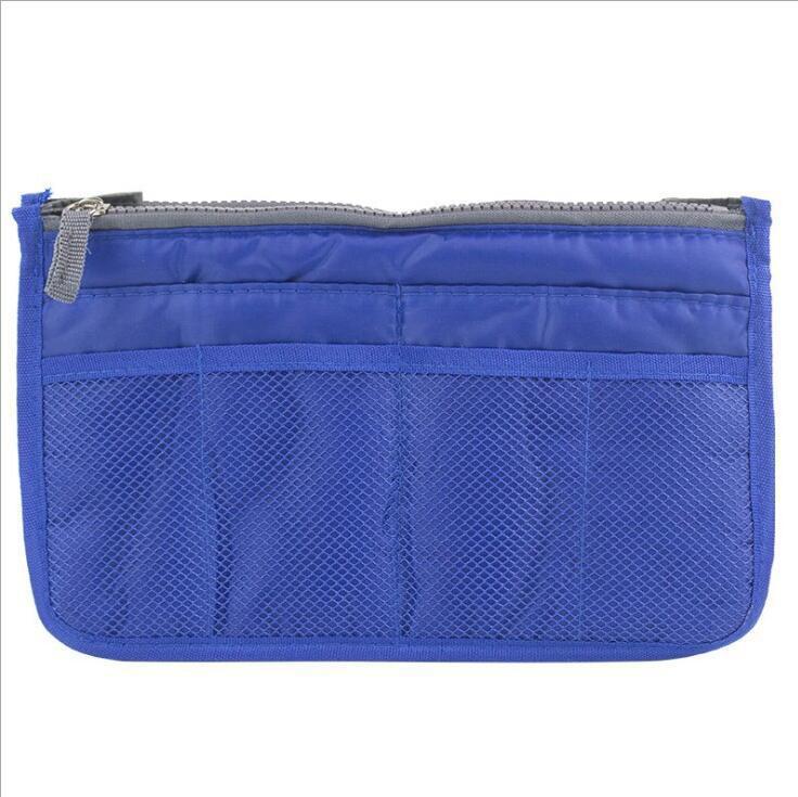 Medium Large Portable Double Zipper Wash Organizing Storage Makeup Bag