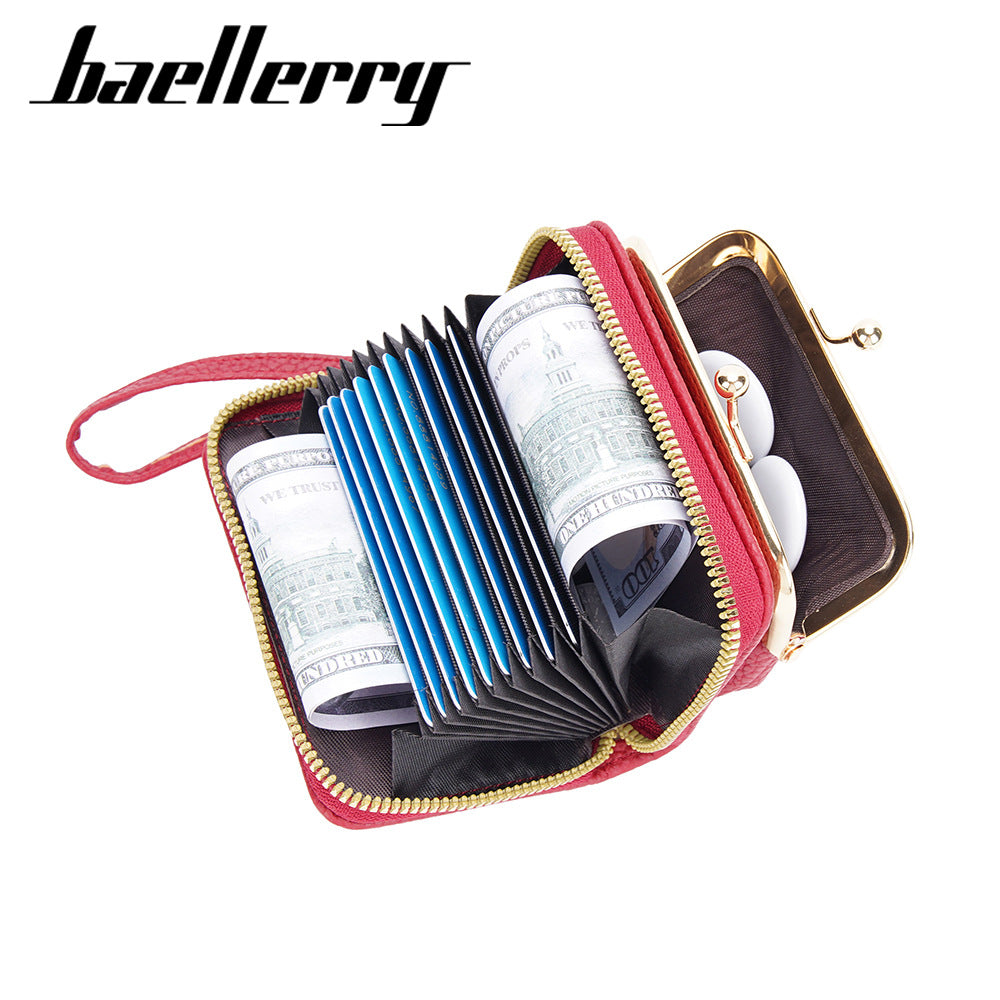 Women's Korean Style Zip Organ High Sense Ladies Wallet