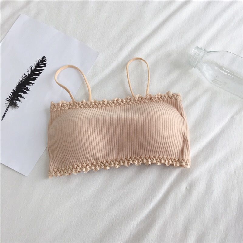 Strapless Undershirt Bandeau Sexy Sling Lace Tanks Camis