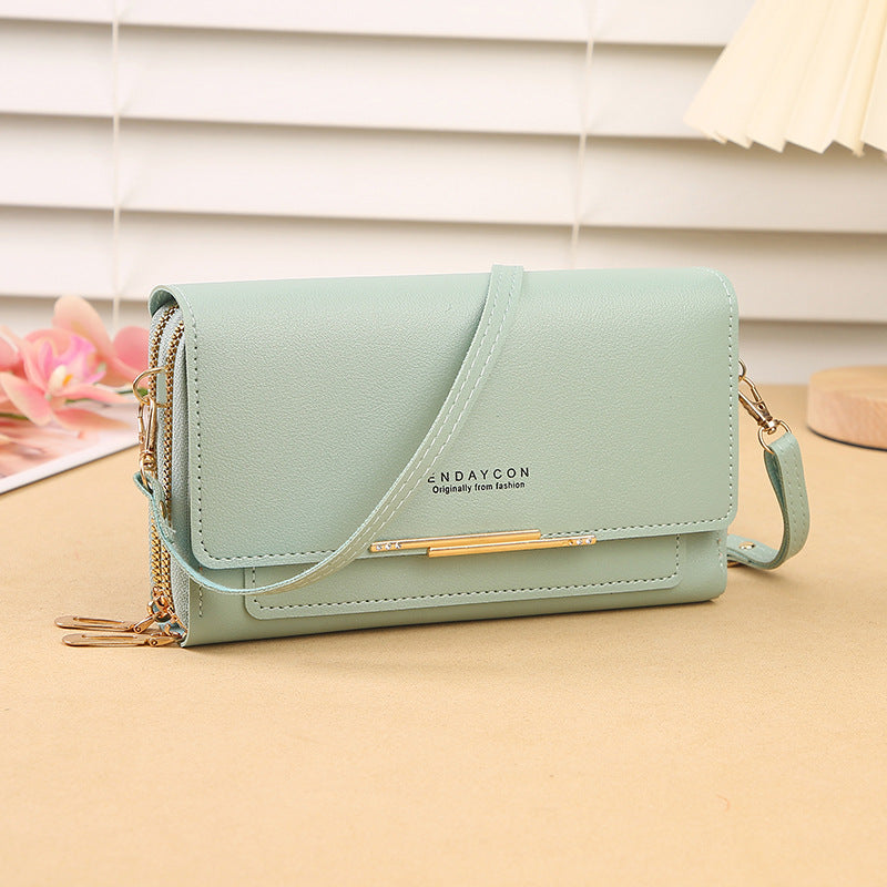 Women's Fashion Large Capacity Mid-length Clutch Ladies Wallet