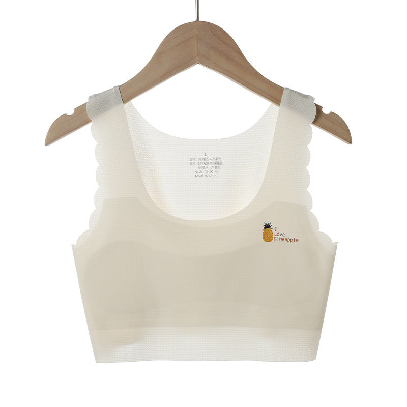 Children's Underwear Seamless Ice Silk Summer Thin Bras