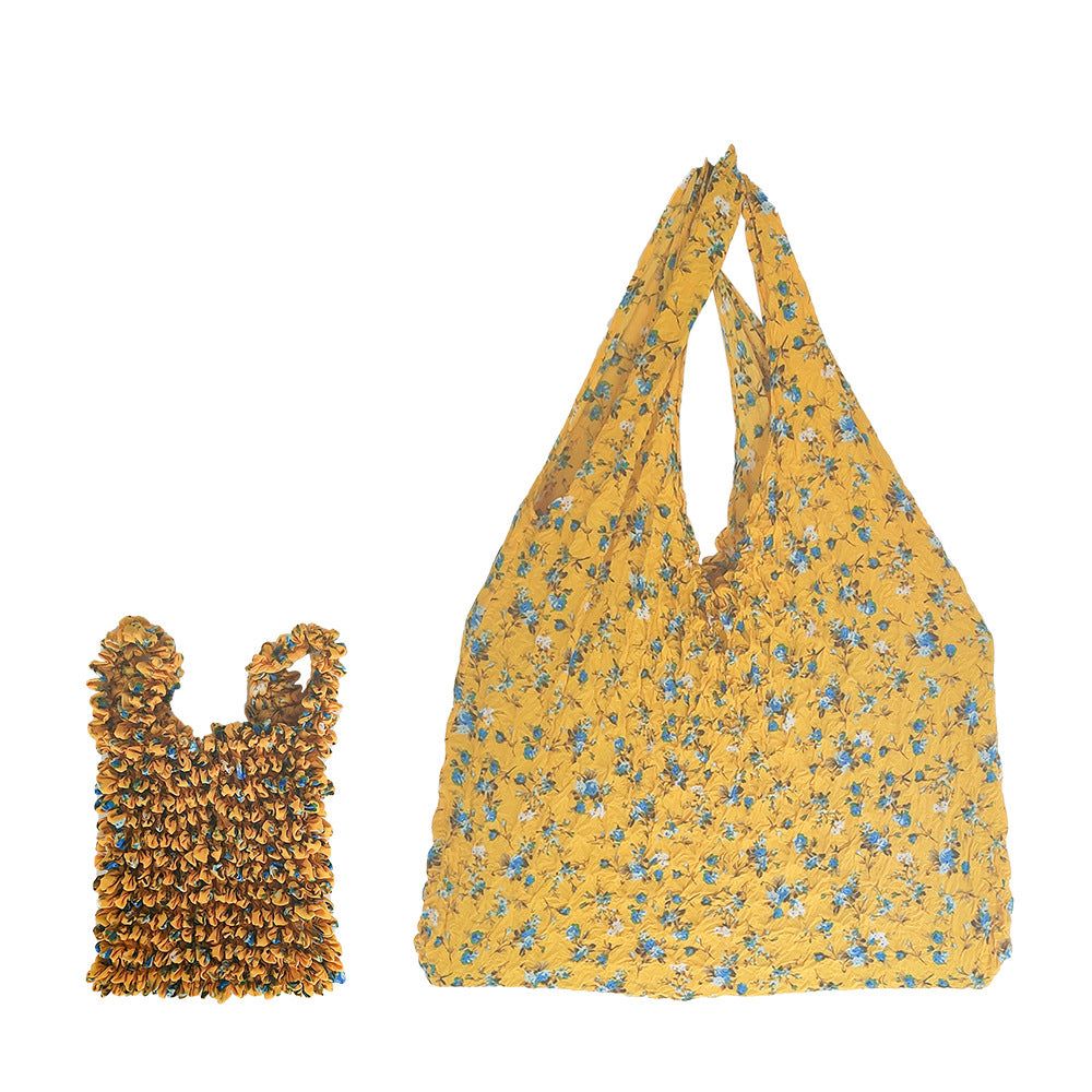 Flower Hedgehog Pineapple Bread Magic Telescopic Handbags