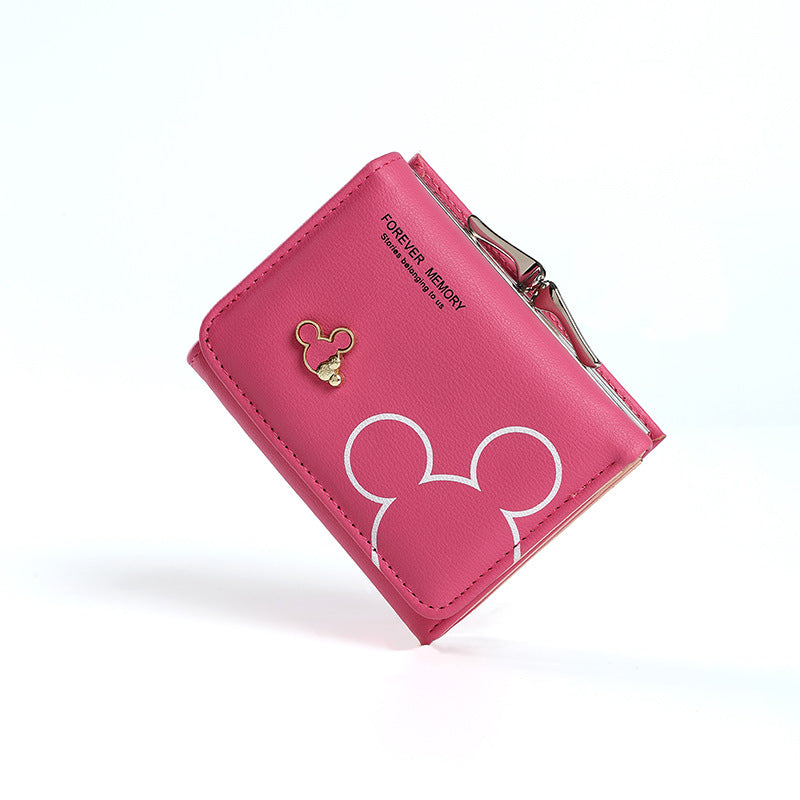 Women's Short Solid Color Printing Simple Source Ladies Wallets