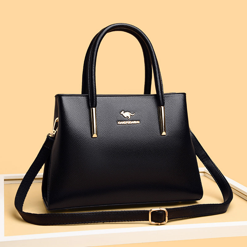Women's Kangaroo Large Capacity Fashion Mom Commuter Handbags