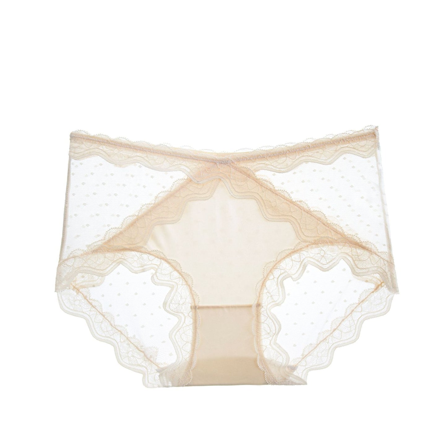 Women's Summer Traceless Lace Mulberry Silk Maintenance Panties