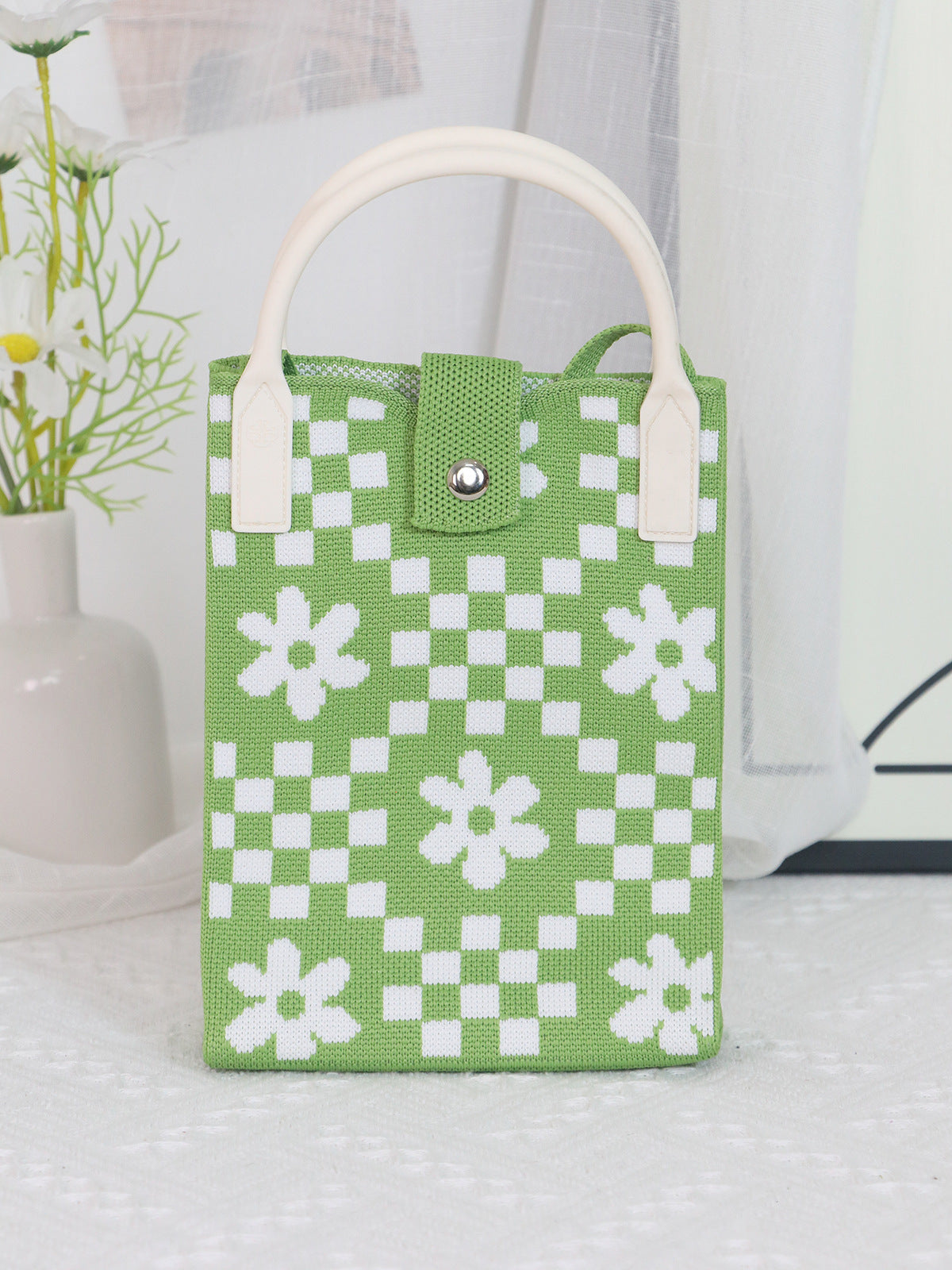 Mobile Spring Flying Woven With Knitted Bags