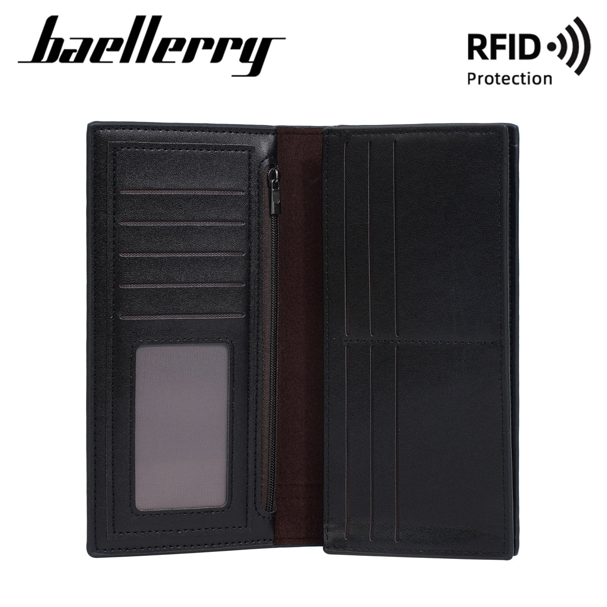 Men's High-grade Retro Multiple Slots Two-fold Suit Men's Wallet