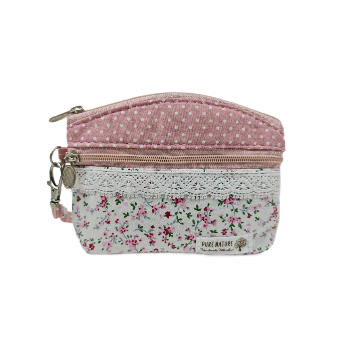 Women's Sweet Floral Cotton Storage Daily Matching Ladies Wallet