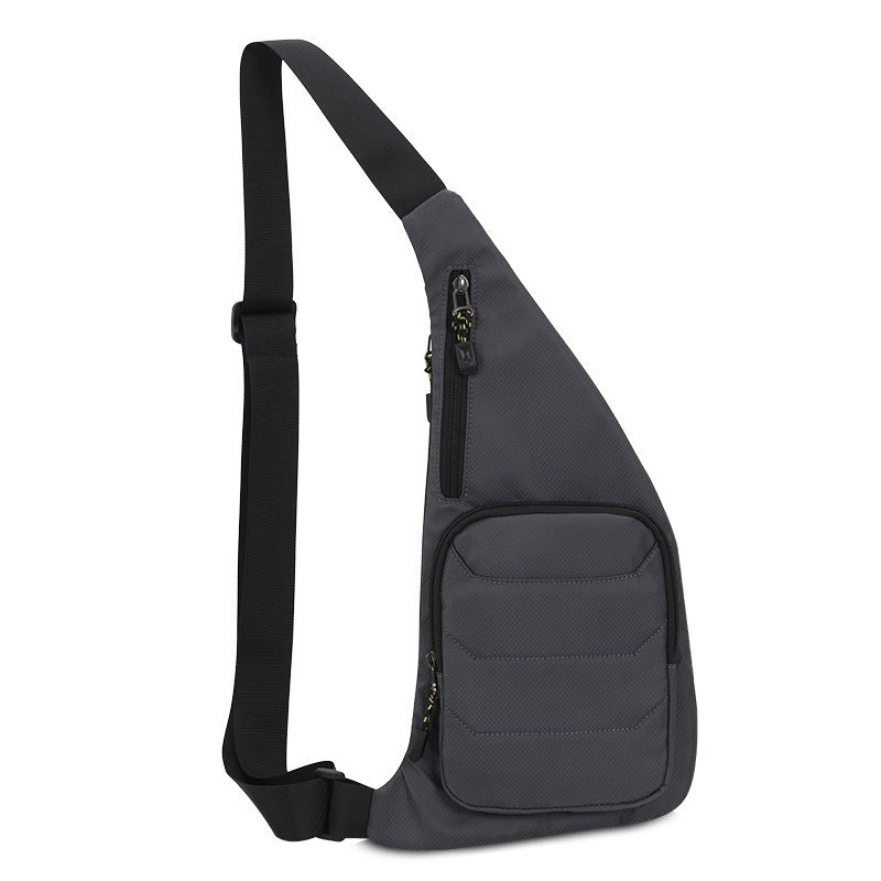 Women's & Men's Style Trendy Contrast Color Waterproof Fashion And Men's Chest Bags