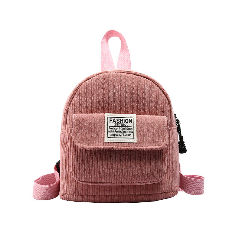 Attractive Women's Slouchy Corduroy Mini Leisure Crossbody Bags