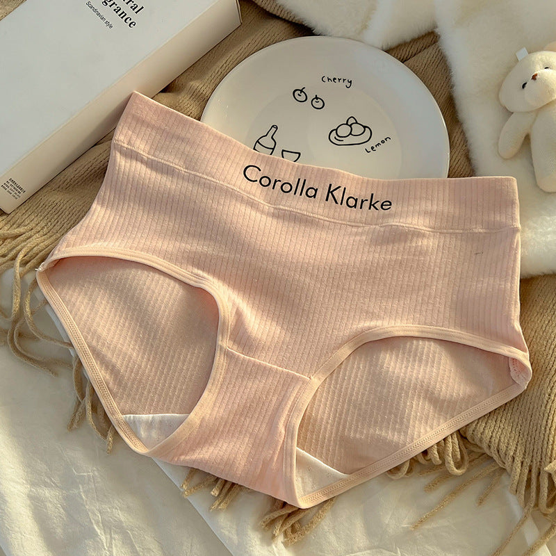 Women's For Seamless Breathable Crotch Mid Waist Minimalism Panties