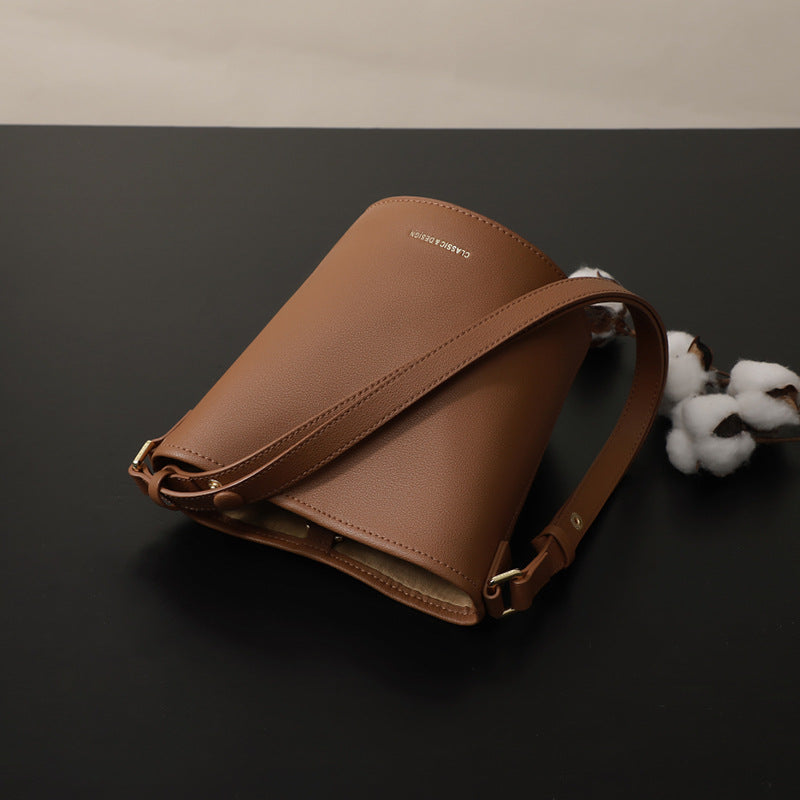 Women's Genuine Leather High-grade Mini Underarm Women's Messenger Bag