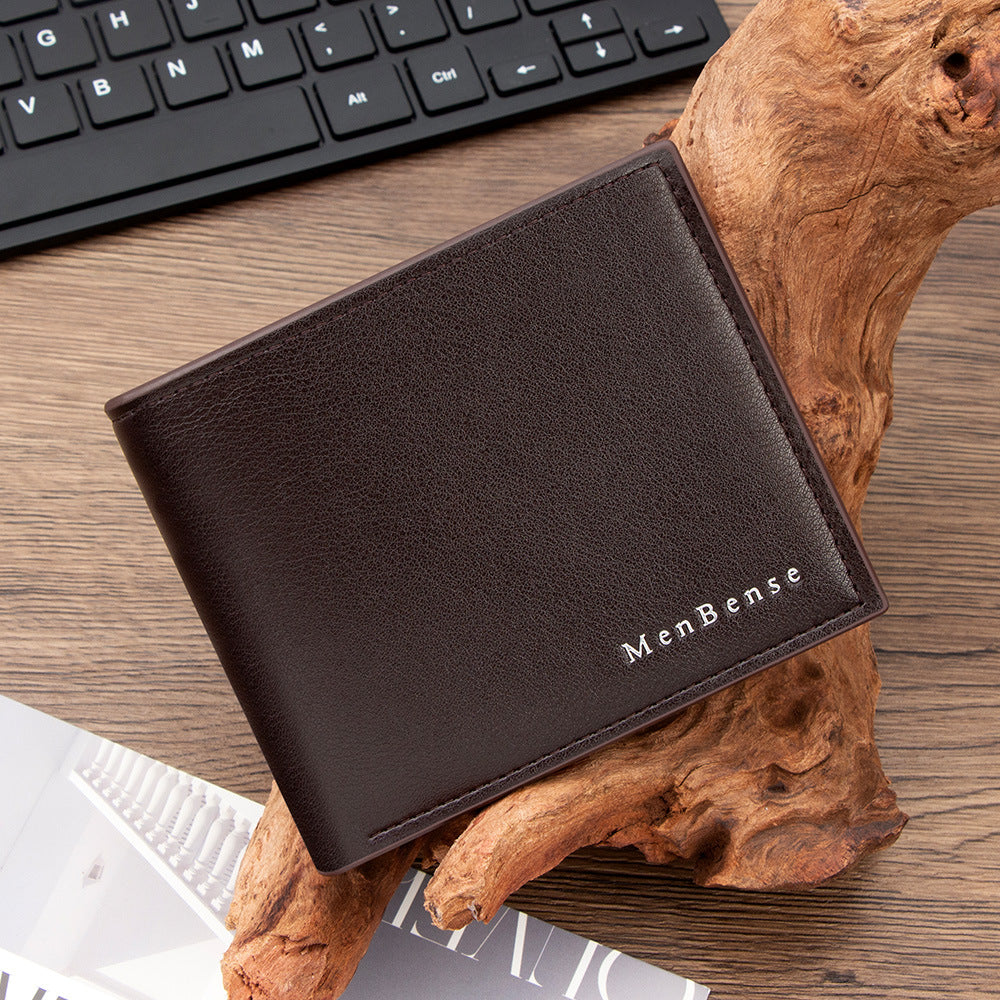 Men's High-grade Business Multiple Slots Hinge Pocket Men's Wallets