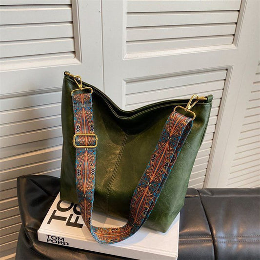 Women's Graceful Glamorous Fashion Retro Leather Bags