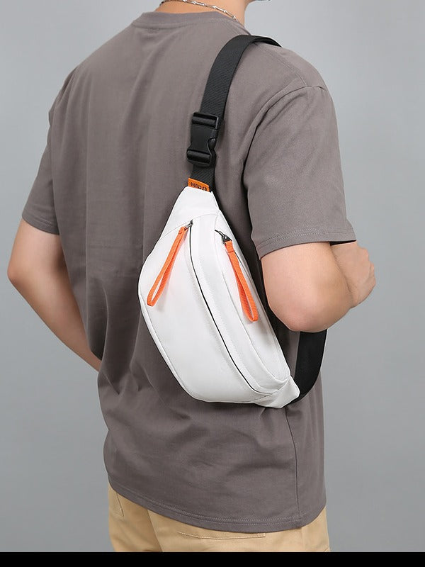 Trendy Style Simple Slanting Hanging Leisure Men's Waist Packs