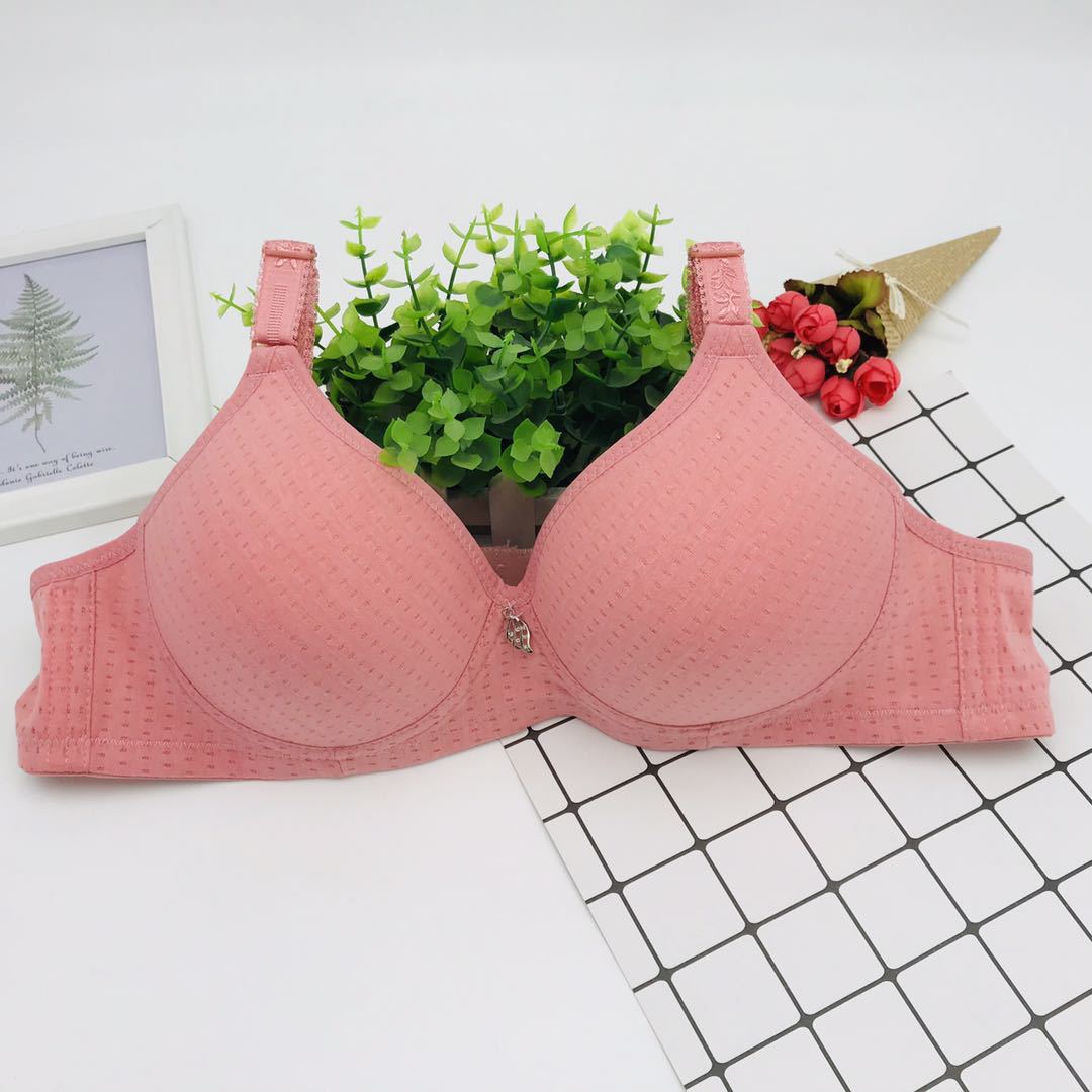 Cup Cotton Breasted Wireless Mother Pure Bras