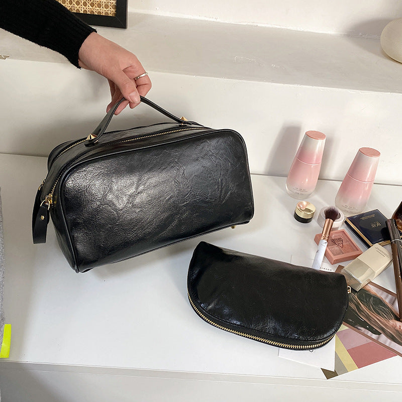 Women's High Sense Cosmetics Sundries Storage Portable Bags