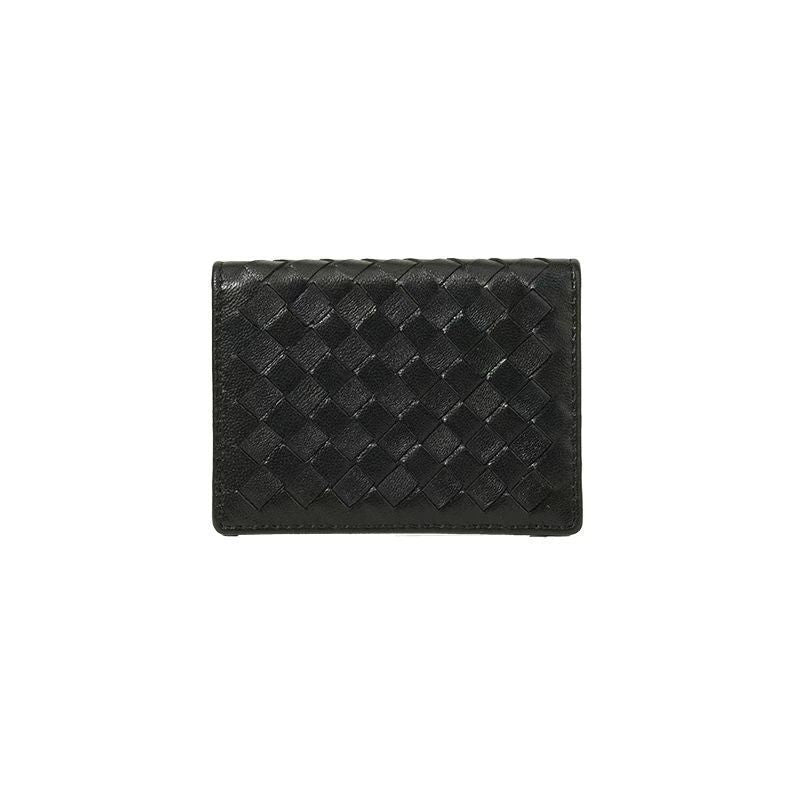 Men's Female Business Exquisite Portable Woven Card Holder