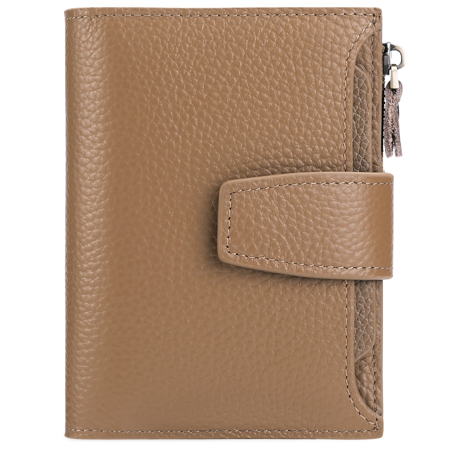 Women's Leather Short Korean Style Multifunctional License Ladies Wallets