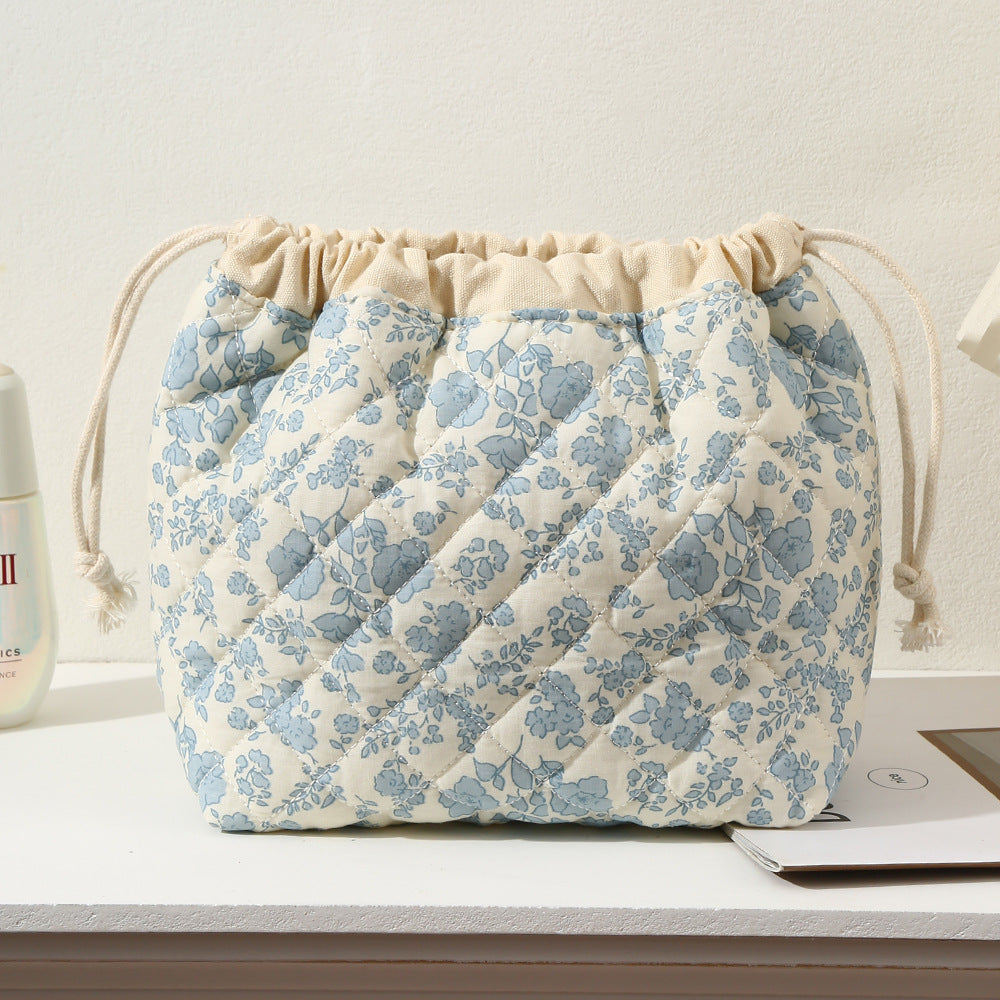 Brush Quilting Large Capacity Cosmetics Fashion Simple Bags