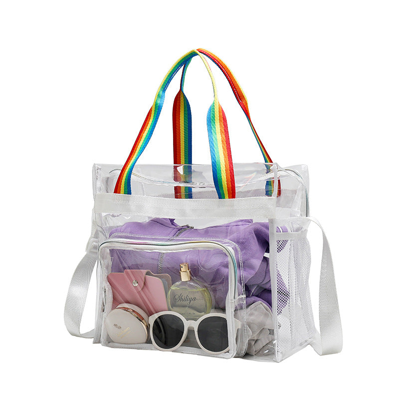 Women's Fashion Large Capacity Waterproof Fitness Wash Cosmetic Bags